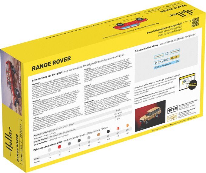 Range Rover in 1:43