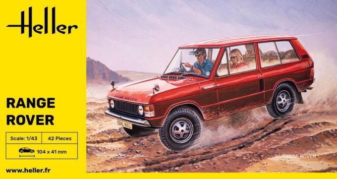 Range Rover in 1:43