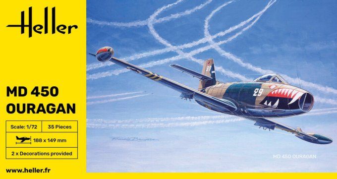 MD 450 Ouragan in 1:72