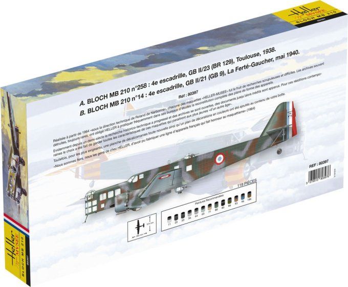 Bloch 210 - Heller Museum in 1:72
