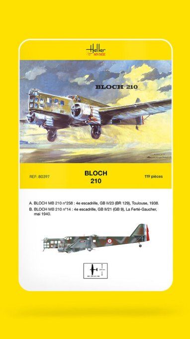 Bloch 210 - Heller Museum in 1:72