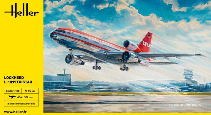 Lockheed L-1011 Tristar in 1:125