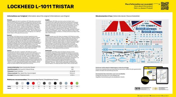 Lockheed L-1011 Tristar in 1:125