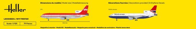 Lockheed L-1011 Tristar in 1:125
