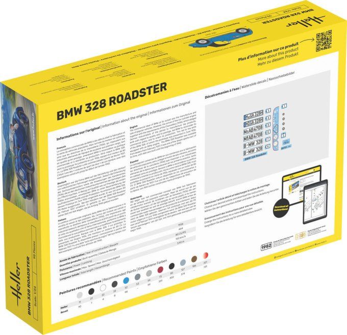 BMW 328 Roadster in 1:24