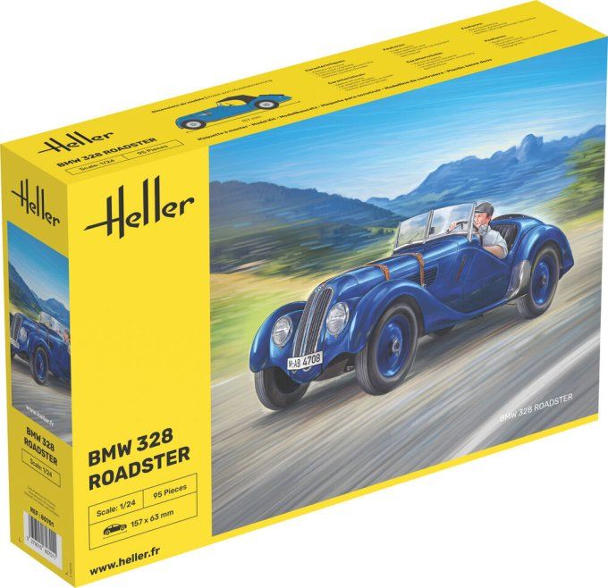 BMW 328 Roadster in 1:24