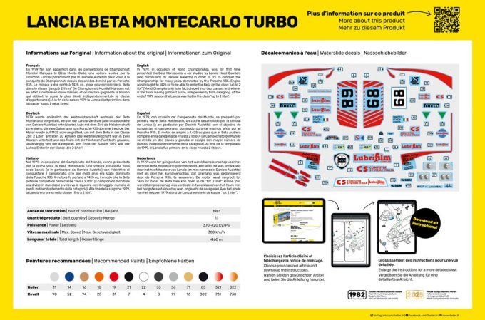 Lancia Beta Montecarlo Turbo in 1:24