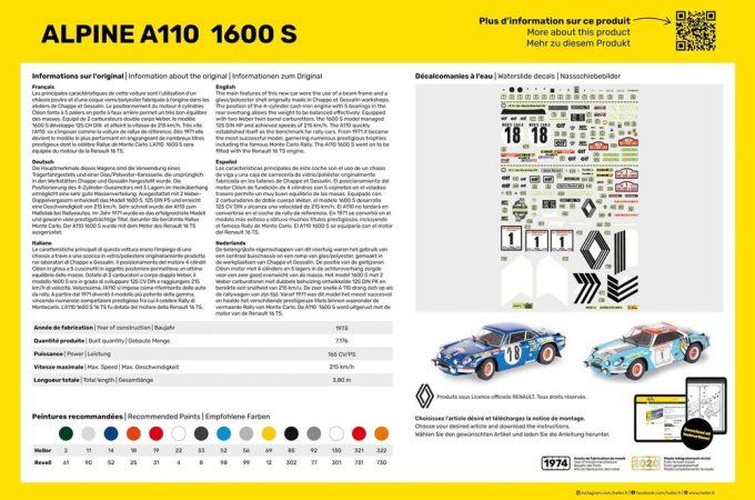 Alpine A110 (1600) in 1:24