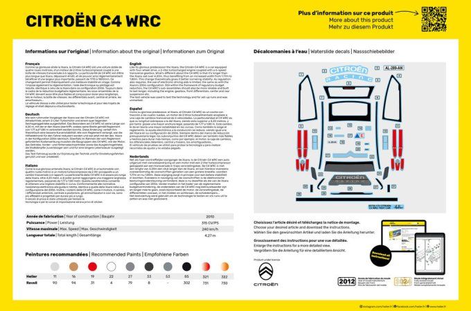 Citroen C4 WRC in 1:24