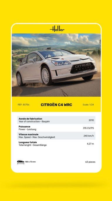 Citroen C4 WRC in 1:24