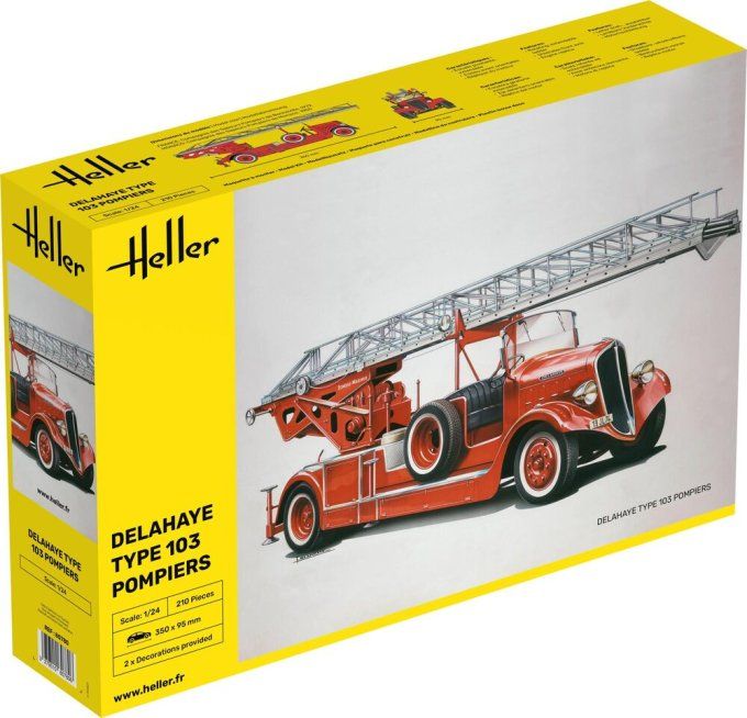 Delahaye Type 103 Pompiers in 1:24