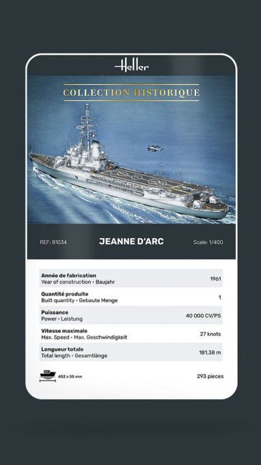 Jeanne d'Arc in 1:400