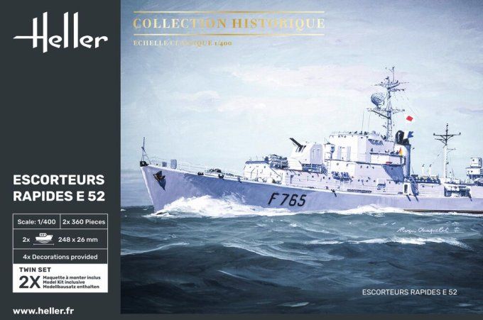 Escorteurs Rapides E 52 in 1:400