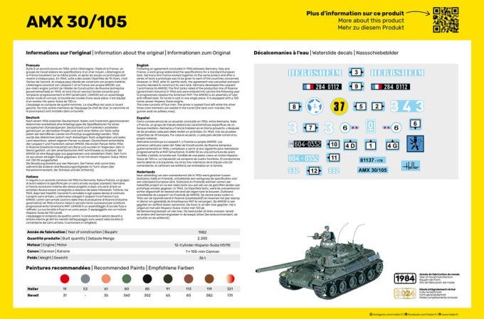 AMX 30/105 in 1:35