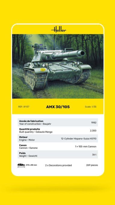 AMX 30/105 in 1:35