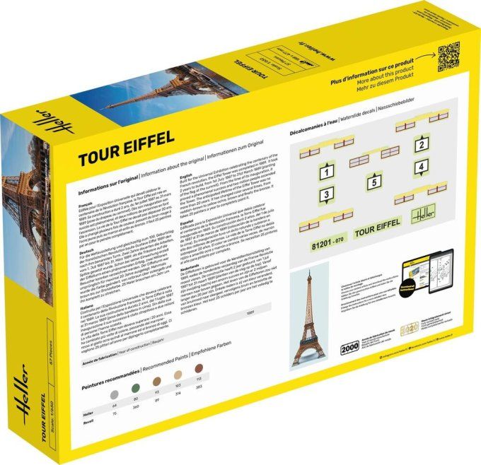 Tour Eiffel in 1:650