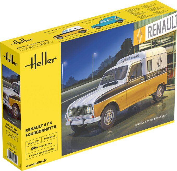 Renault 4 F4 Fourgonnette in 1:24