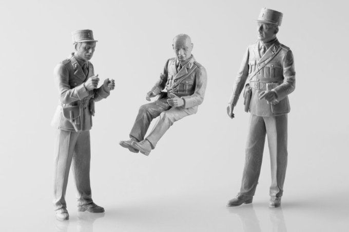 French Gendarmerie Officers in 1:24