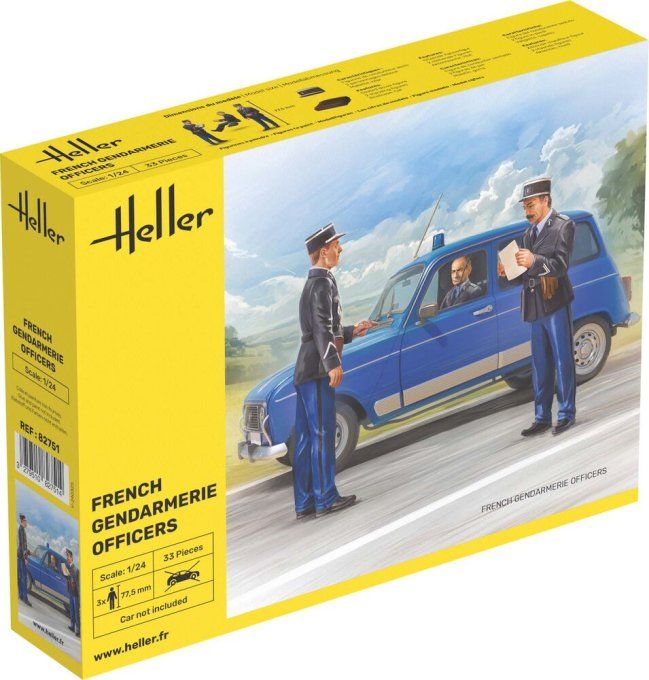 French Gendarmerie Officers in 1:24