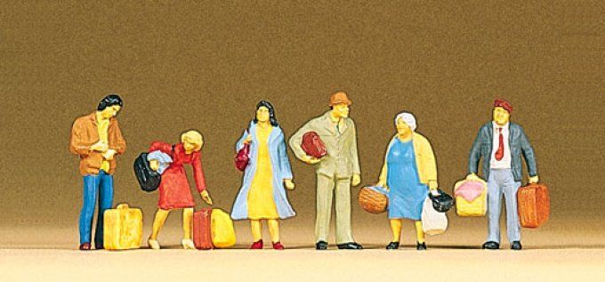 voyageurs à l arret