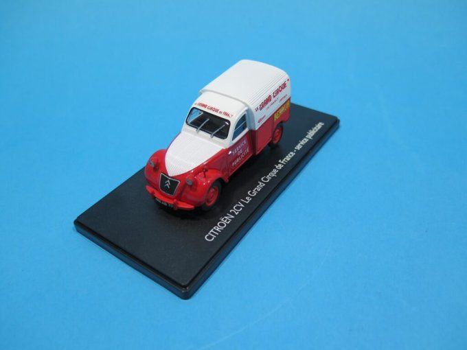 CITROEN 2CV LE GRAND CIRQUE DE FRANCE-SERVICE PUBLICITAIRE