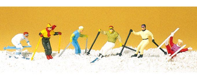 DESCENTE EN SKI