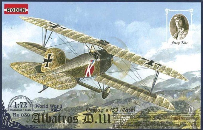 Albatros D.III Oeffag s.153(late) in 1:72