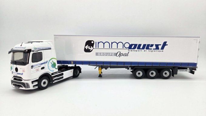 MERCEDES E-ACTROS SEMI TAUTLINER IMMO OUEST