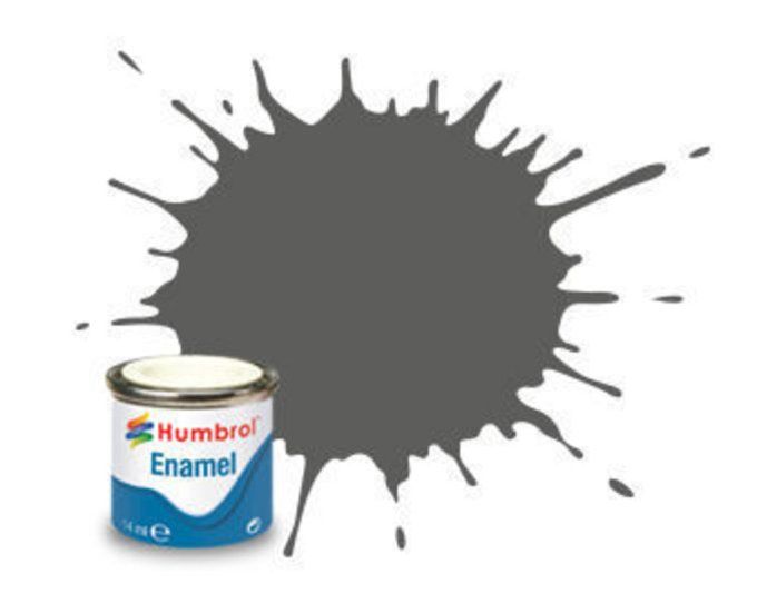 Peinture Humbrol 031 Schiefergrau, Mat 14 ml
