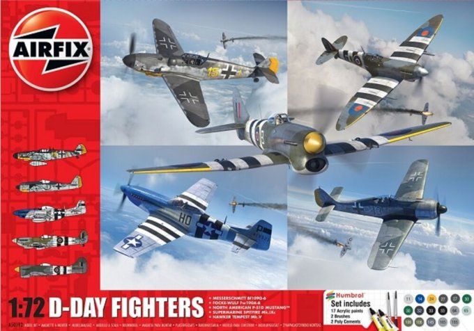 D-Day Fighters Gift Set in 1:72