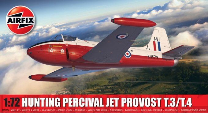 Hunting Percival Jet Provost T3/T4 1/72