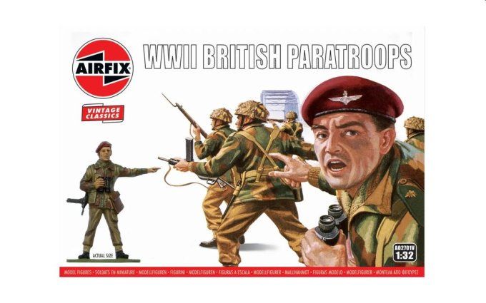 WWII British Paratroops in 1:32