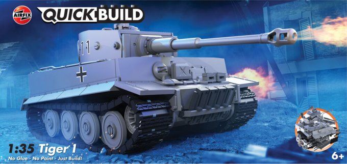 QUICKBUILD Tiger I in 1:35