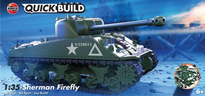 QUICKBUILD Sherman Firefly in 1:35