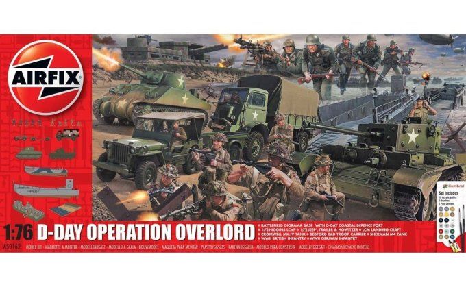 D-Day 75th Anniversary Operation Overlor Gift Set in 1:76