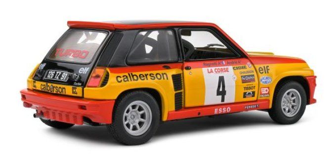 RENAULT 5 Turbo #4 Tour de Corse 1980 J.RAGNOTTI / J-M.ANDRIE