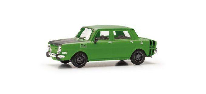 Simca Rallye II, jaune-vert