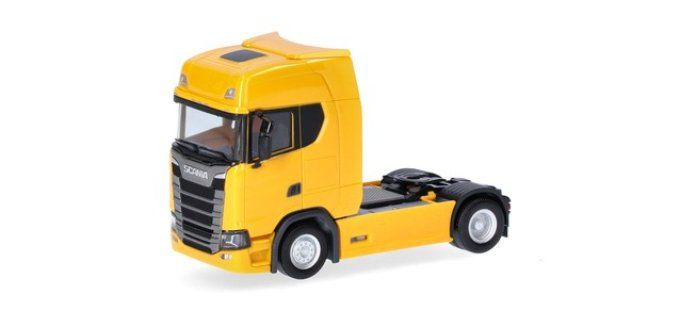 Tracteur rigide Scania CS 20 HD, livrée jaune