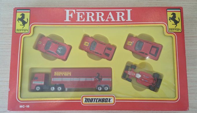 COFFRET FERRARI MATCHBOX MC-18