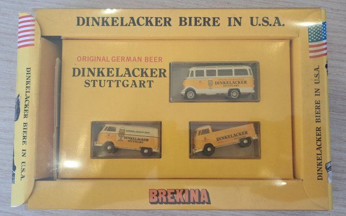COFFRET BREKINA DINKELACKER BIERE IN USA