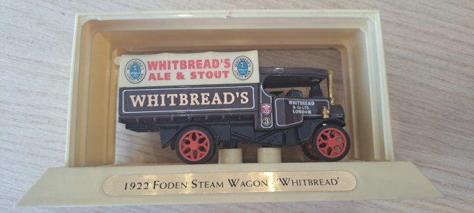 1922 FODEN STEAM WAGON WHITBREAD MATCHBOX