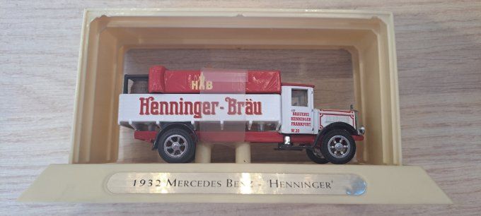 1932 MERCEDES BENZ HENNINGER MATCHBOX