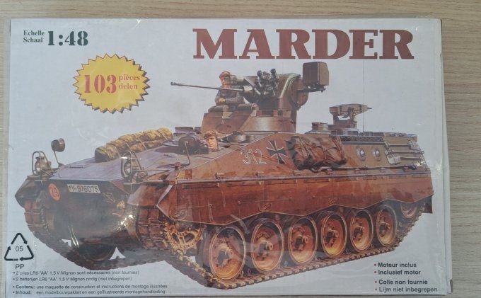 MARDER 1/48 MOTORISE