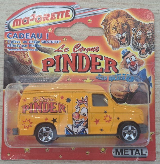 MAJORETTE FORD ECONOLINE CIRQUE PINDER