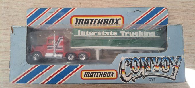 CY5 PETERBILT COVERED TRUCK BACHE  INTERSTATE TRUCKING