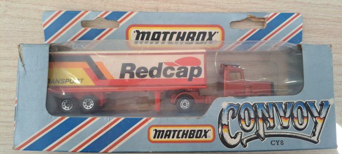 MATCHBOX CY8 KENWORTH PORTE CONTAINEURS REDCAP