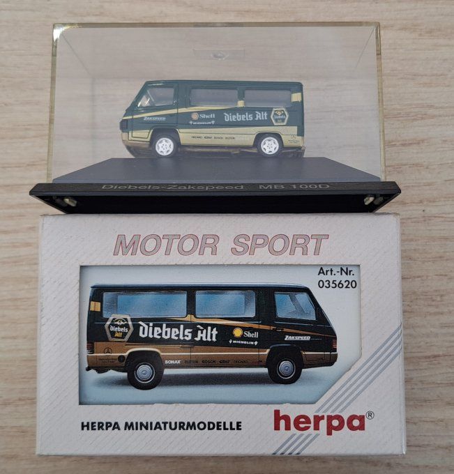 HERPA  MERCEDES 100D  DIEBELS ALT ZAKSPEED