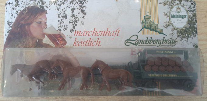 GRELL  6 CHEVAUX + CHARETTE MEININGER 