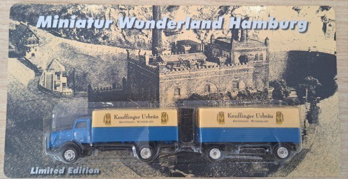 MINIATUR WUNDERLAND HAMBURG  KNUFFINGER URBRAU
