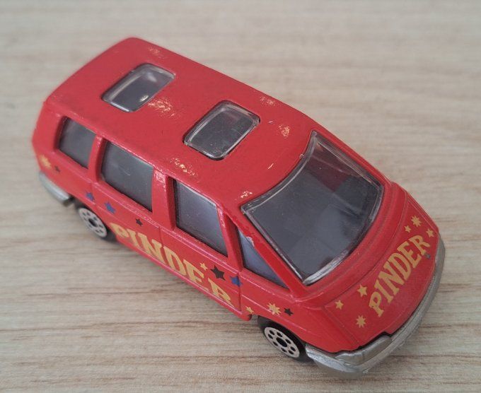 MAJORETTE RENAULT ESPACE ROUGE  PINDER  N272